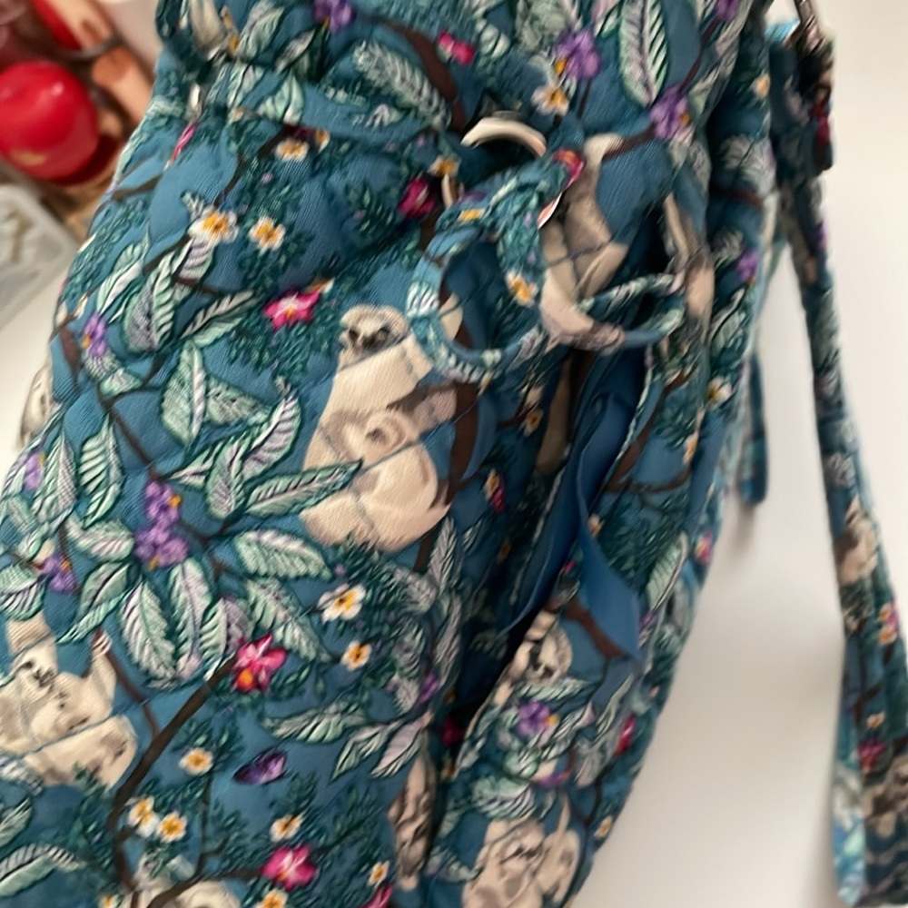 Vera Bradley Sloth Glenna Satchel Sloth Print - Picture 4 of 5